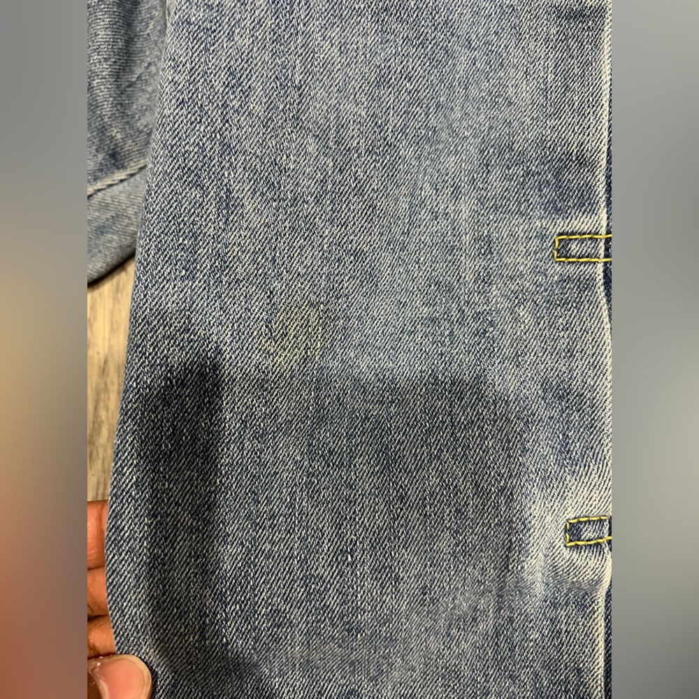 Polo Ralph Lauren Indigo Denim Jacket Boys Size 7 Vintage - Picture 5 of 5